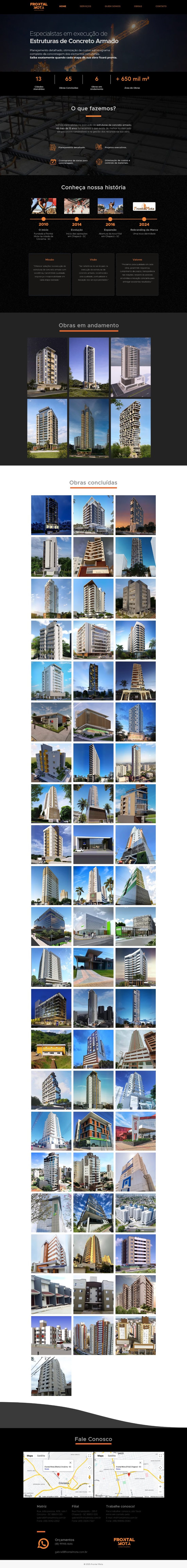 Site Frontal Mota