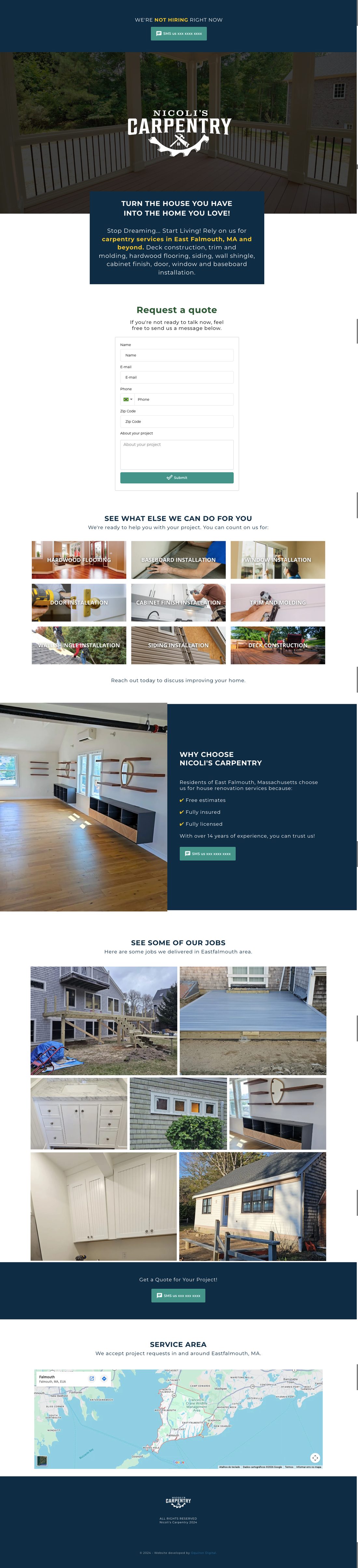 Site Nicoli's Carpentry